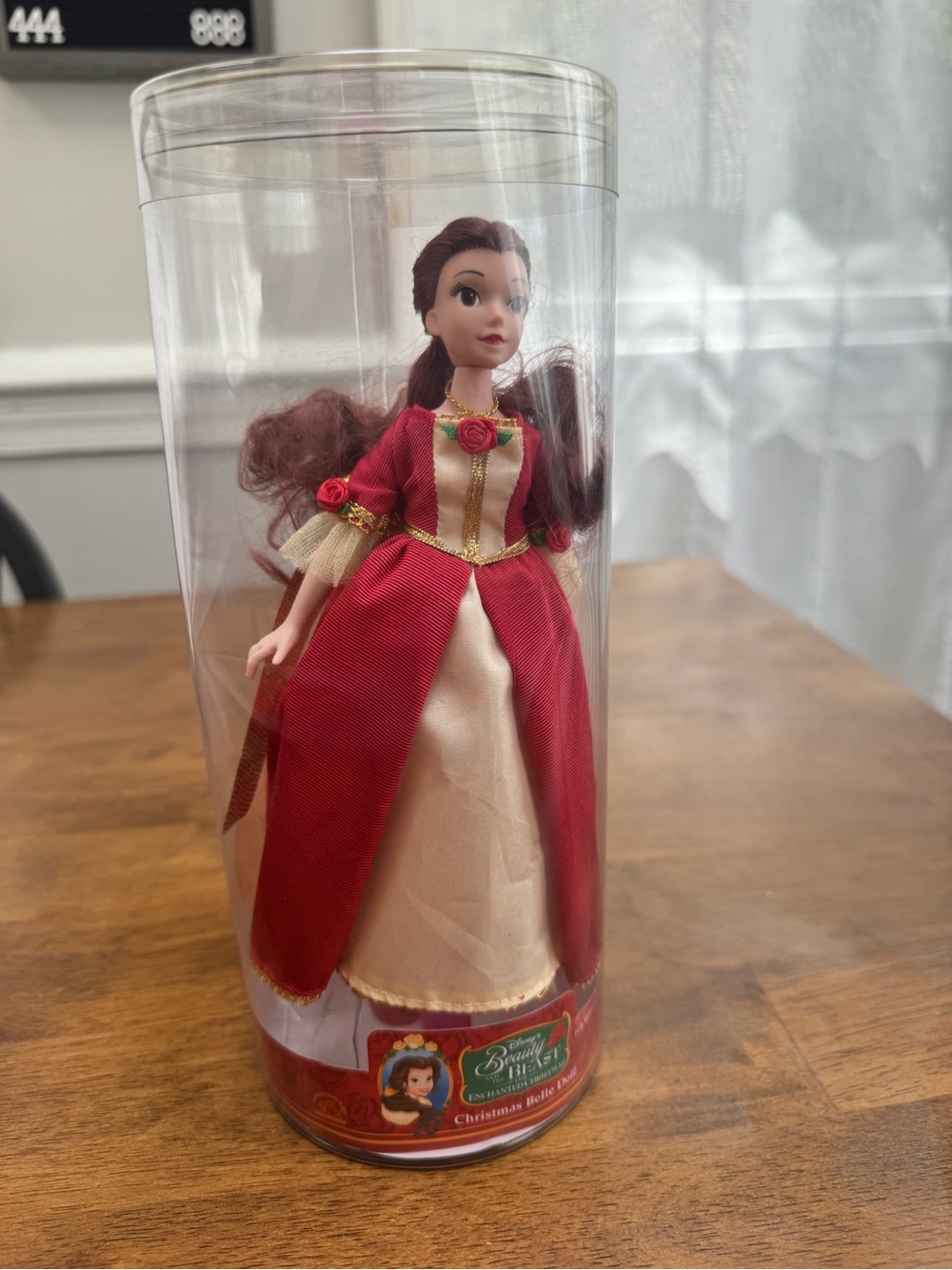 Beauty and the Beast Belle Christmas Doll New